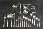 STERLING SILVER FLATWARE SETST