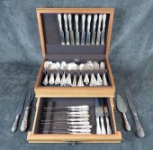 STERLING SILVER FLATWARE SETST