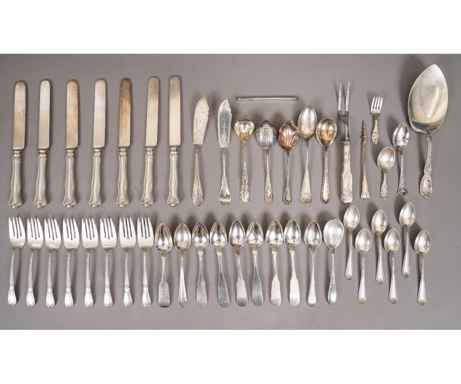 Sterling silver flatware, various