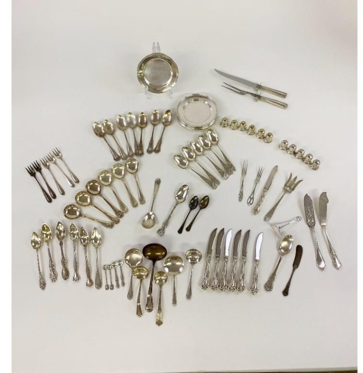 Sterling silver flatware various