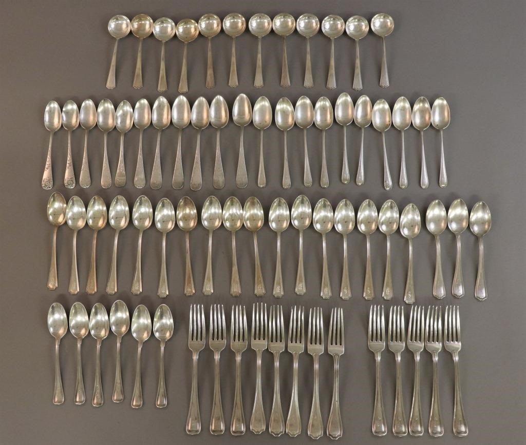 Sterling silver flatware, various