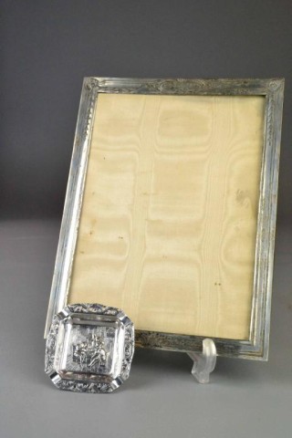 STERLING SILVER FRAME & REPOUSSE