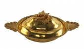 STERLING SILVER GILTED ENTREE