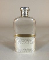 STERLING SILVER & GLASS POCKET
