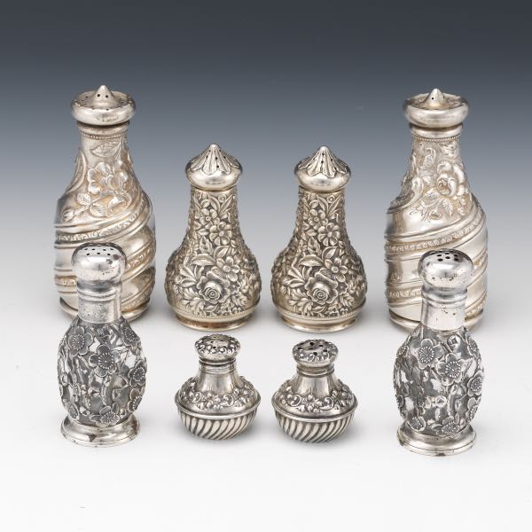 STERLING SILVER GROUP OF FOUR