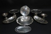STERLING SILVER GROUP OF TRAYS