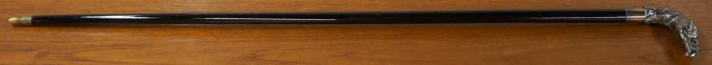 STERLING SILVER HANDLE AND EBONIZED