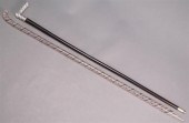 STERLING SILVER HANDLE CANE AN