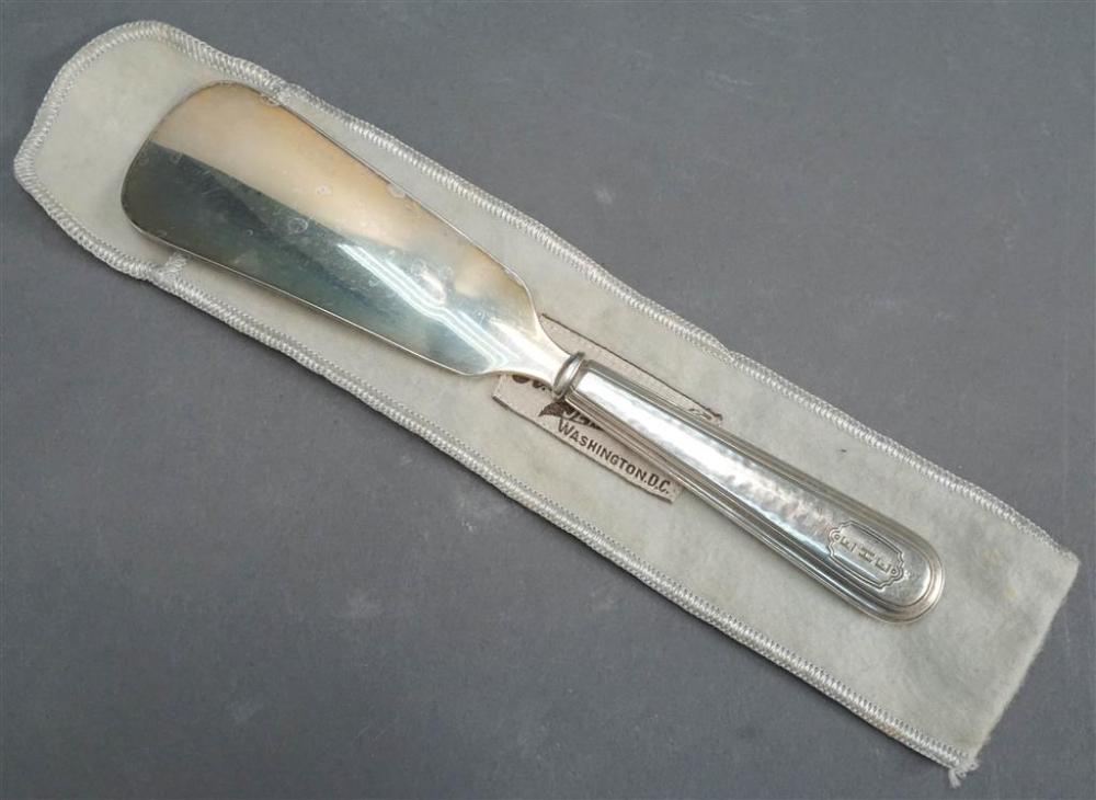 STERLING SILVER HANDLED SHOE