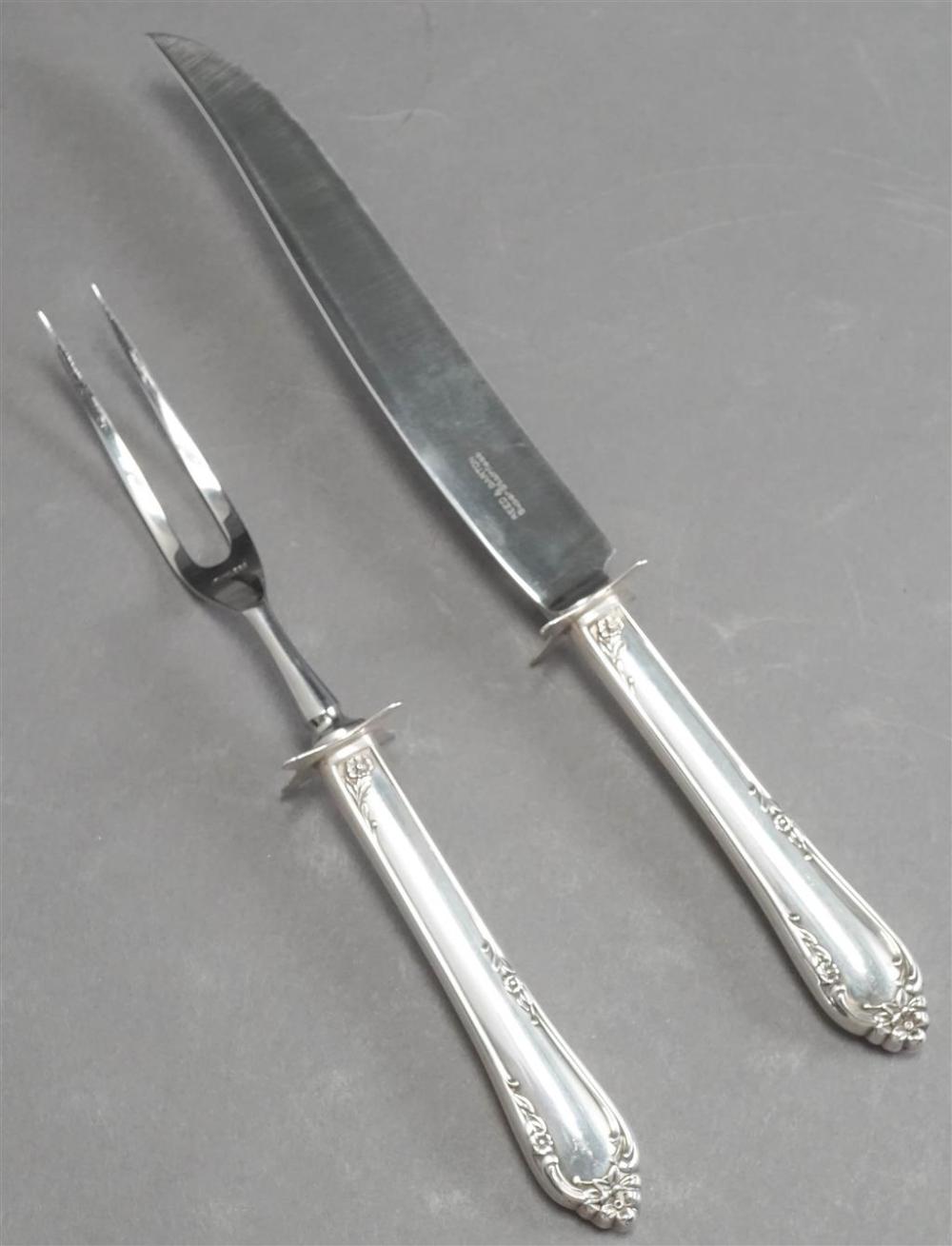 STERLING SILVER HANDLED TWO-PIECE