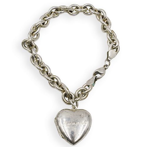 STERLING SILVER HEART LOCKET