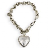 STERLING SILVER HEART LOCKET B