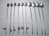 Sterling silver iced tea straw