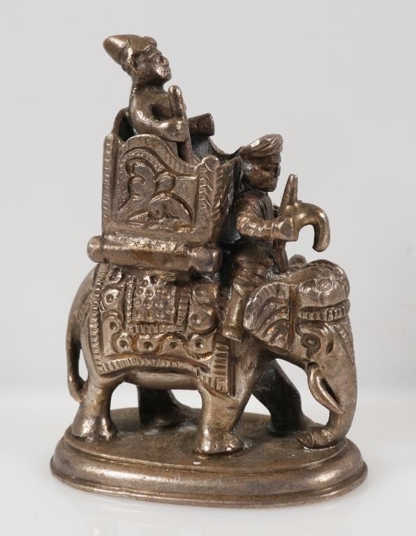 STERLING SILVER INDIAN ELEPHANT
