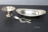 STERLING SILVER ITEMS, DISH IS