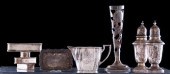 STERLING SILVER ITEMS, NINE (9