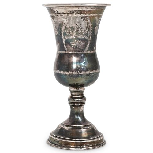 STERLING SILVER JUDAICA KIDDUSH
