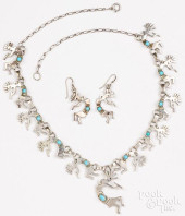 STERLING SILVER KOKOPELLI NECK