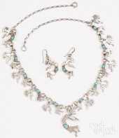 STERLING SILVER KOKOPELLI NECK