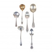 STERLING SILVER LADLES, SERVIN