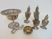 STERLING SILVER LOT, FOOTED BO