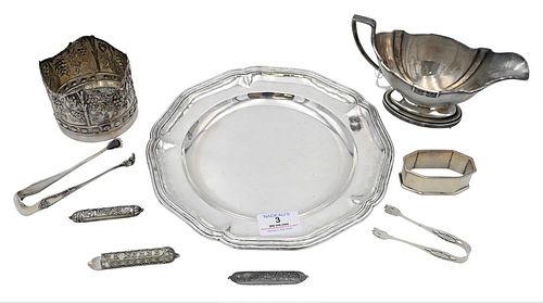 STERLING SILVER LOT, TO INCLUDE