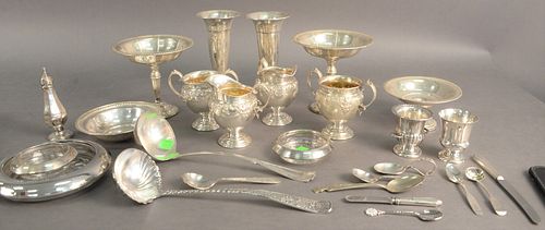 STERLING SILVER LOT, TO INCLUDE TWO