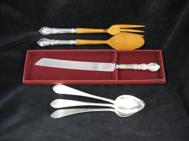 Sterling Silver Lot;''Irian'' bread