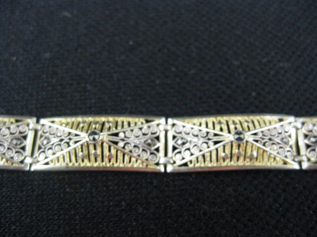 Sterling Silver & Marcasite