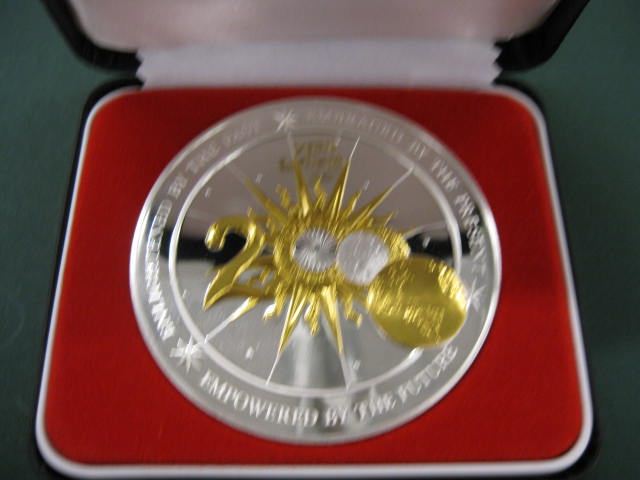 Sterling Silver Millennium Calendar