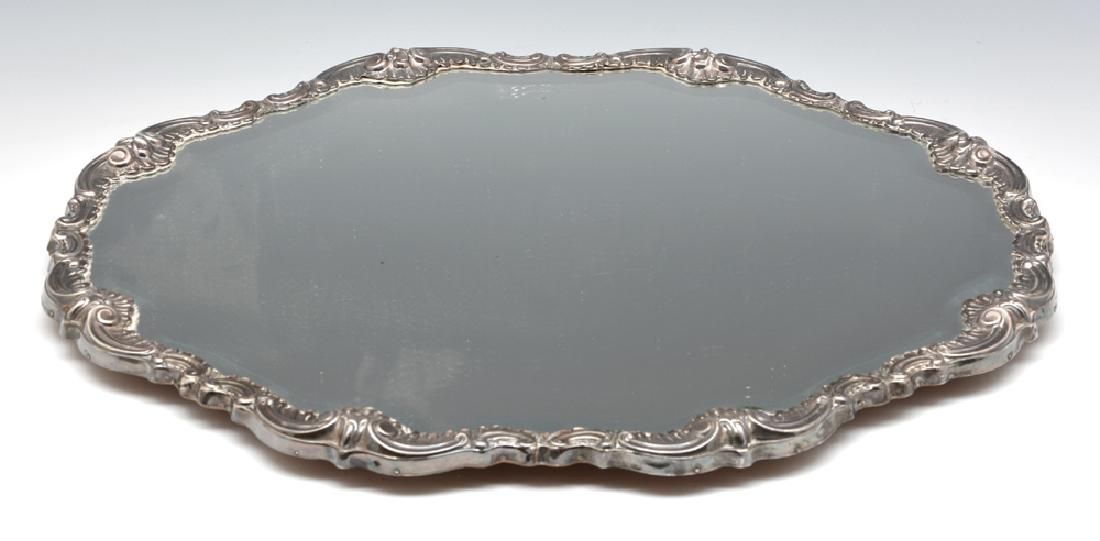 STERLING SILVER MIRRORED PLATEAU BY