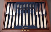 STERLING SILVER-MOUNTED DESSER