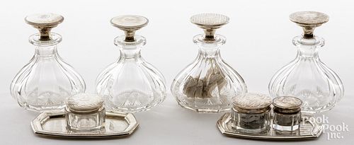 STERLING SILVER MOUNTED DRESSER