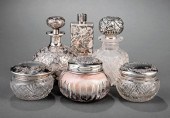 STERLING SILVER-MOUNTED DRESSI