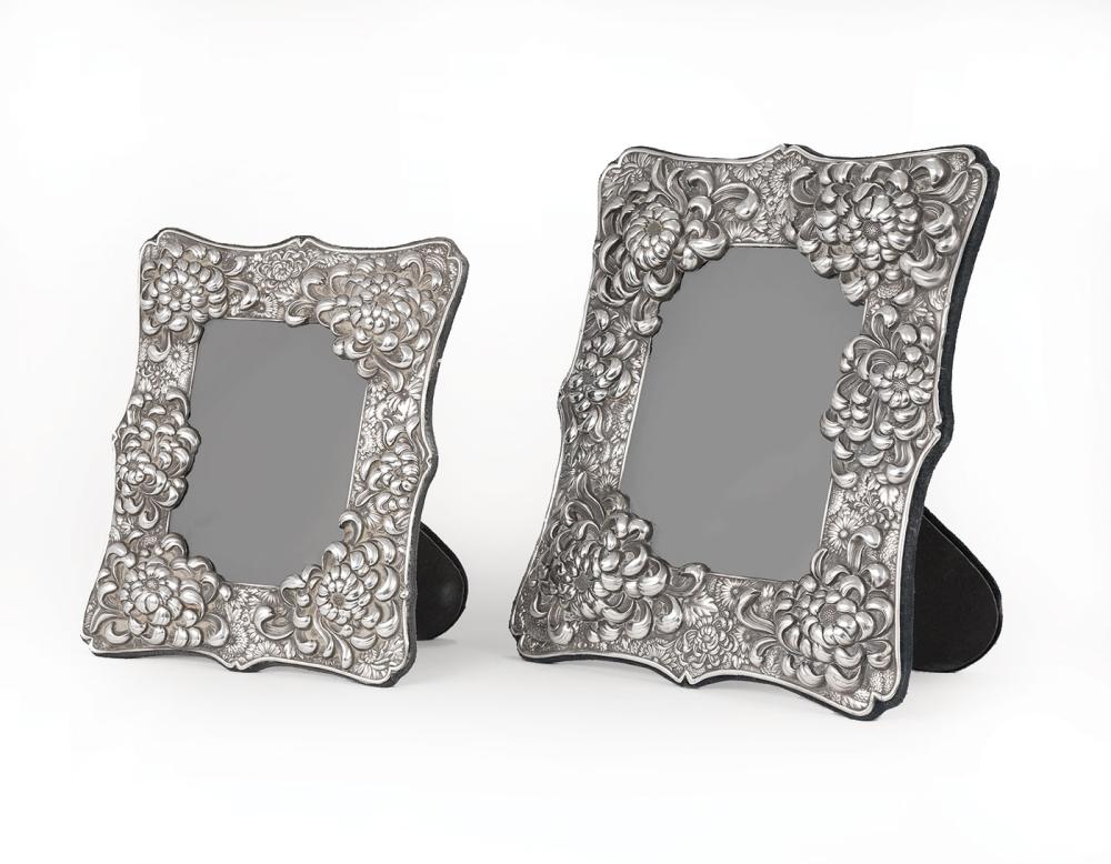 STERLING SILVER-MOUNTED PICTURE