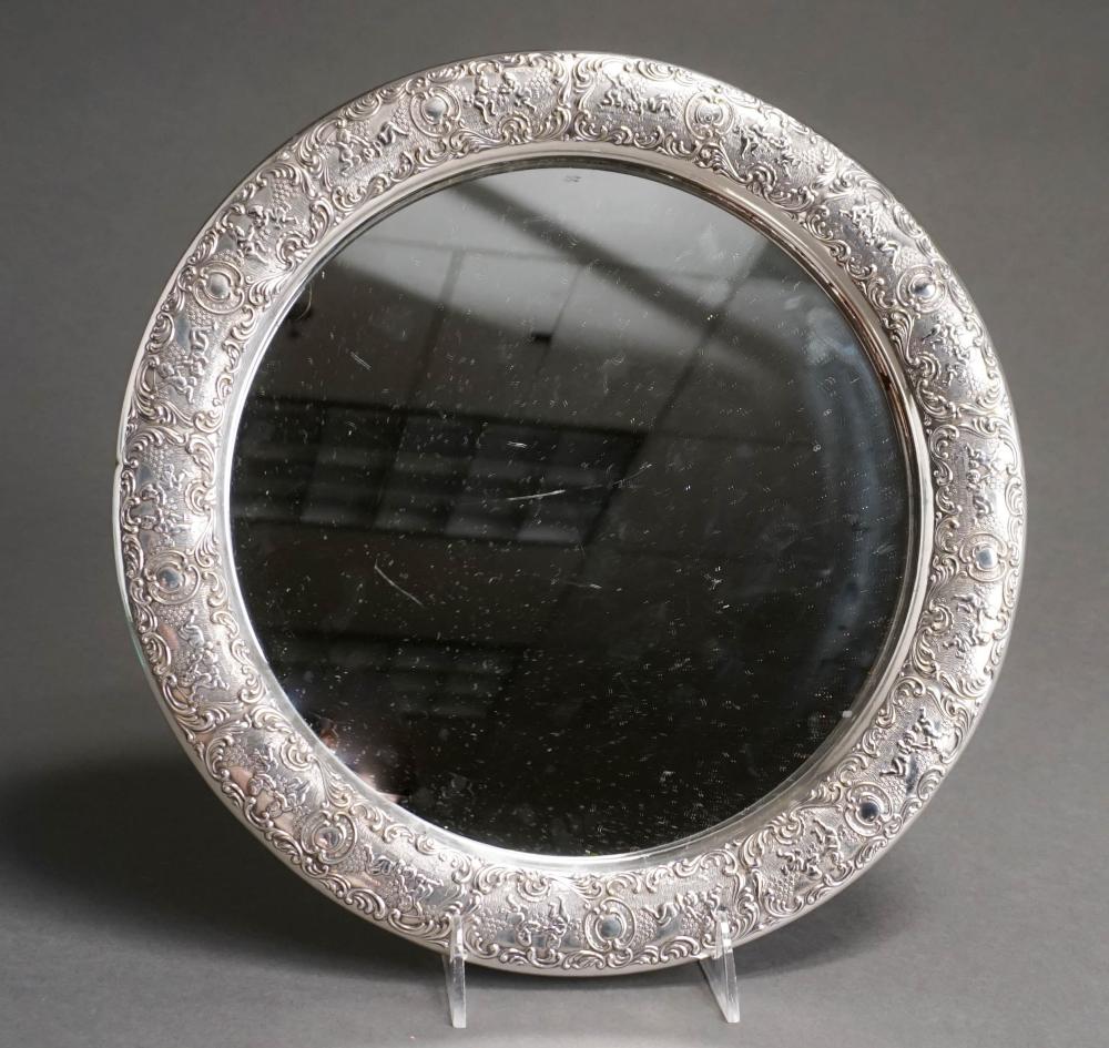 STERLING SILVER MOUNTED PLATEAU