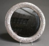 STERLING SILVER MOUNTED PLATEA