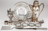 STERLING SILVER MOUNTED TABLEW