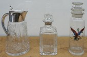STERLING SILVER MOUNTED WHISKY