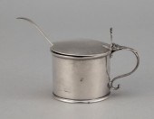 STERLING SILVER MUSTARD POT NE
