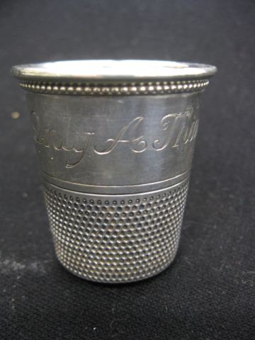 Sterling Silver Novelty Shot