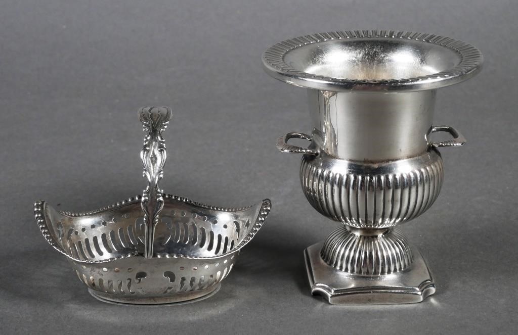 STERLING SILVER NUT BASKET