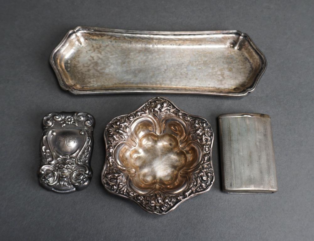 STERLING SILVER NUT DISH AND