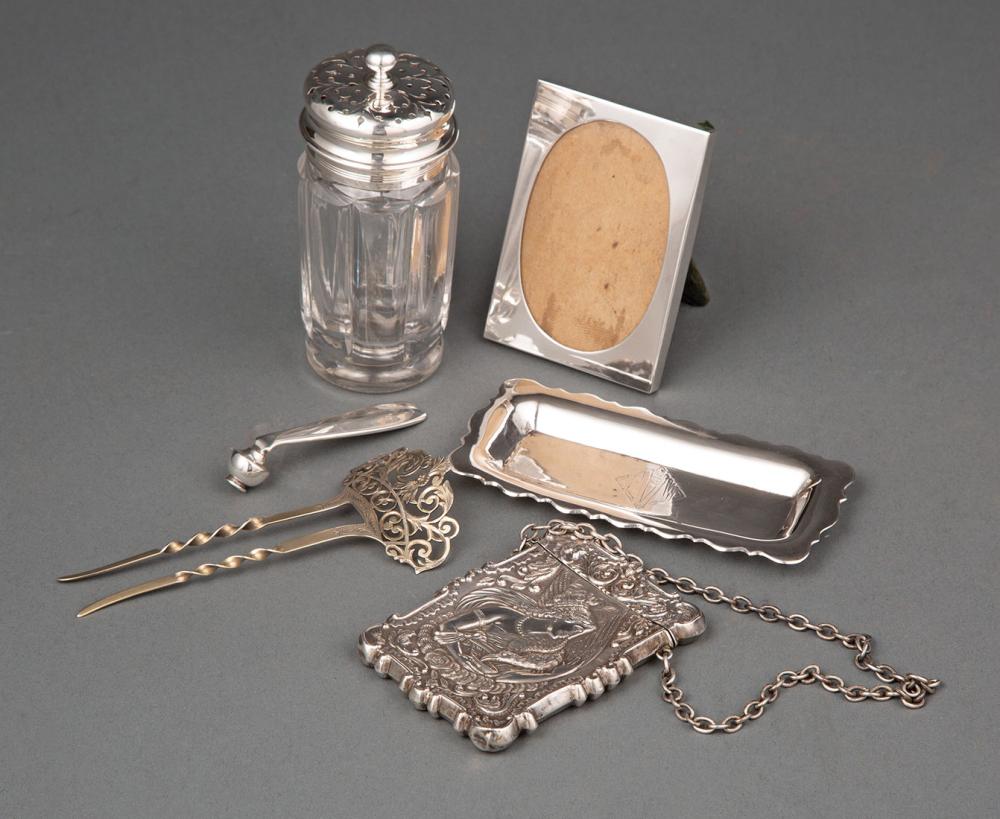 STERLING SILVER OBJECTSGroup of
