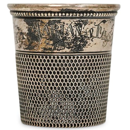 STERLING SILVER "ONLY A THIMBLE