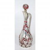 Sterling Silver Overlay Ewer C