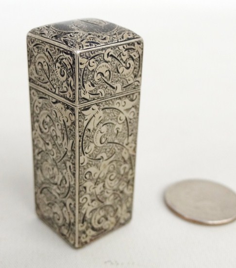 Sterling silver perfume with