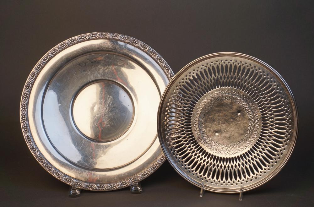STERLING SILVER PIERCED CAKE