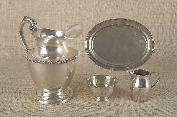 Sterling silver pitcher creamer
