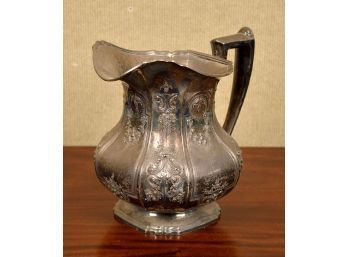 Sterling silver pitcher with